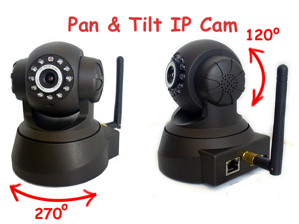 Remote Control (Pan/Tilt) WiFi CAM
